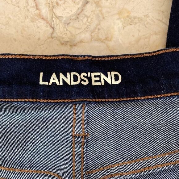 Lands’ End High Rise Straight Jeans - Picture 6 of 9